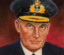 Admiral Sir James Somerville, c1943. Creators: William Timym, Central Office of Information