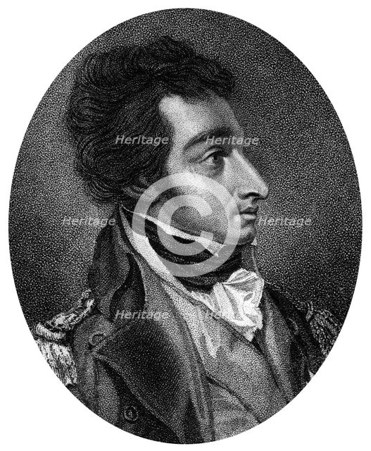 Admiral Sir William Sydney Smith (1764-1840), naval commander, 1837.Artist: J Hopwood