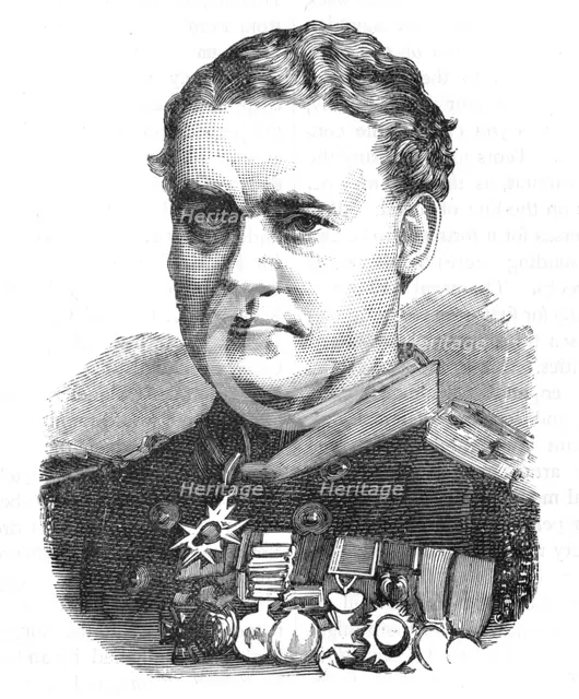 'Admiral Sir W. Hewlett', c1881-85. Artist: Unknown.