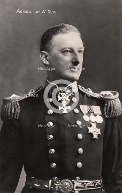Admiral Sir W May, early 20th century.Artist: Lafayette