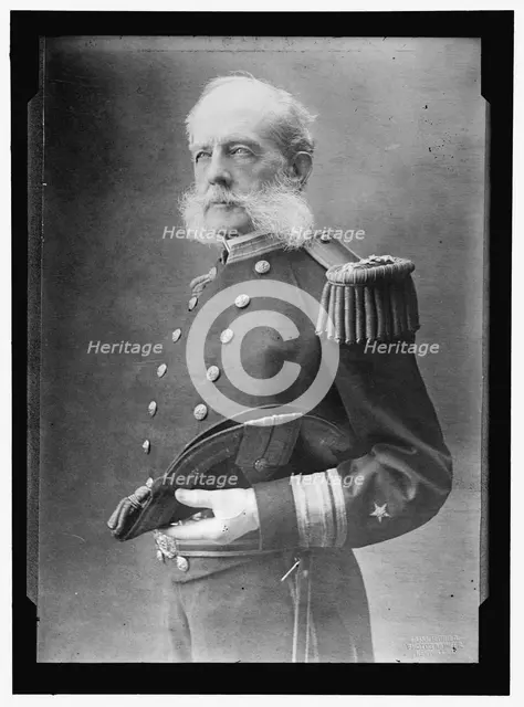 Admiral Stephen B. Luce, US Navy, between 1910 and 1917.  Creator: Harris & Ewing.