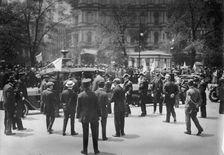 Admirals at City Hall, 1913. Creator: Bain News Service
