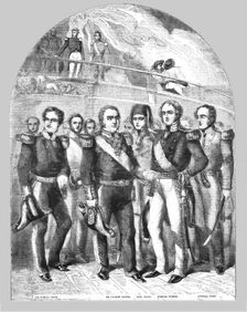 Admirals of the Baltic and Black Sea Fleets 1854. Creator: Unknown