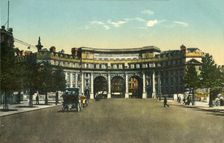 Admiralty Arch, London, c1915. Creator: Unknown