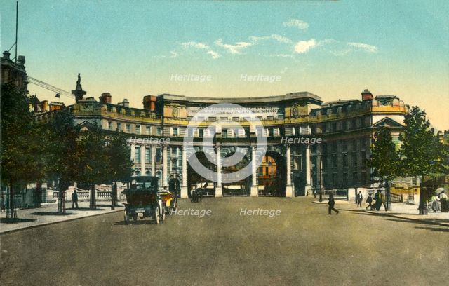 Admiralty Arch, London, c1915. Creator: Unknown.