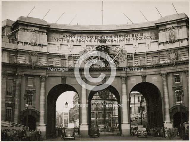 Admiralty Arch, The Mall, City of Westminster, Greater London Authority, 1953. Creator: JR Uppington.