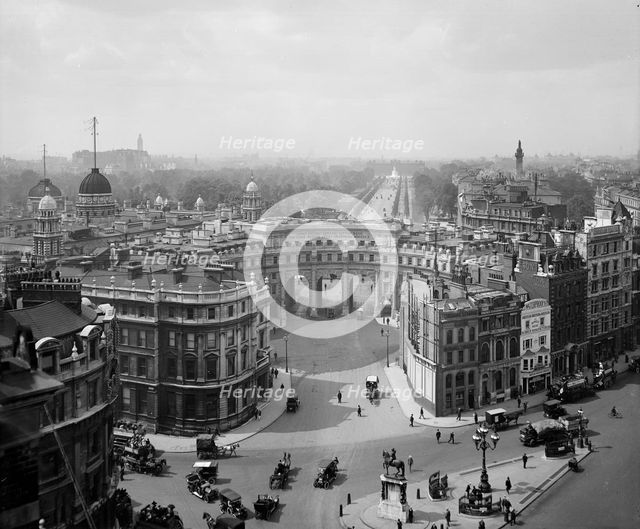 Admiralty Arch, The Mall, Westminster, London, 1923. Artist: Bedford Lemere and Company