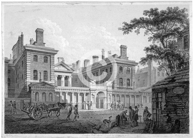 Admiralty, Whitehall, Westminster, London, 1796.                                       Artist: Thomas Medland