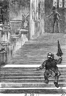 Admission to the Strangers Gallery of the House of Commons: 3.30!, 1881. Creator: Unknown