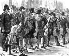 Admission to the Strangers Gallery of the House of Commons: Mr. Smith, 1881. Creator: Unknown