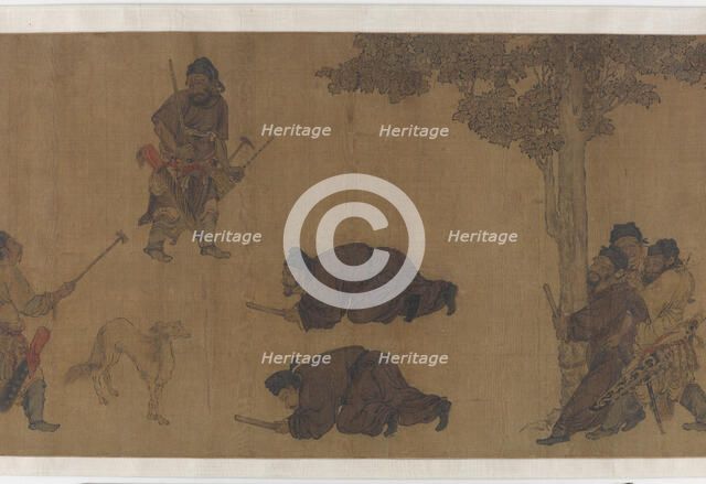 Admonishing in Chains, 15th century. Creator: Unknown.