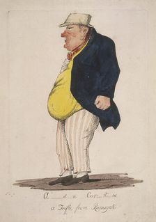 A_d_n Cur_it_is. a Trifle from Ramsgate (Alderman Curtis), c1821. Artist: Anon