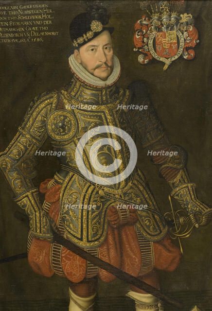 Adolf, 1526-1586, Duke of Holstein-Gottorp, 1586. Creator: Anon.