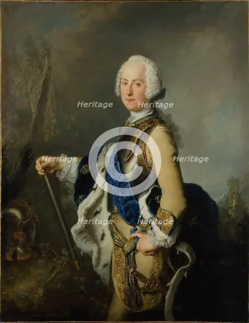 Adolf Fredrik, 1710-1771, King of Sweden, Duke of Holstein-Gottorp, 1743. Creator: Antoine Pesne.