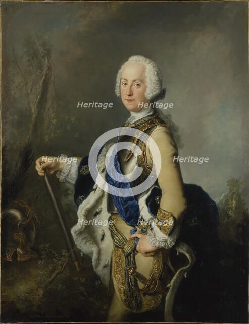 Adolf Fredrik, 1710-1771, King of Sweden, Duke of Holstein-Gottorp, 1743. Creator: Antoine Pesne.