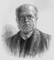 Adolf Friedrich Erdmann Menzel c1880-83. Creator: A Gilbert