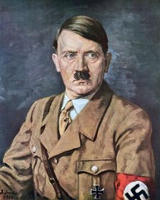 Adolf Hitler 1933. Artist: B von Jacobs