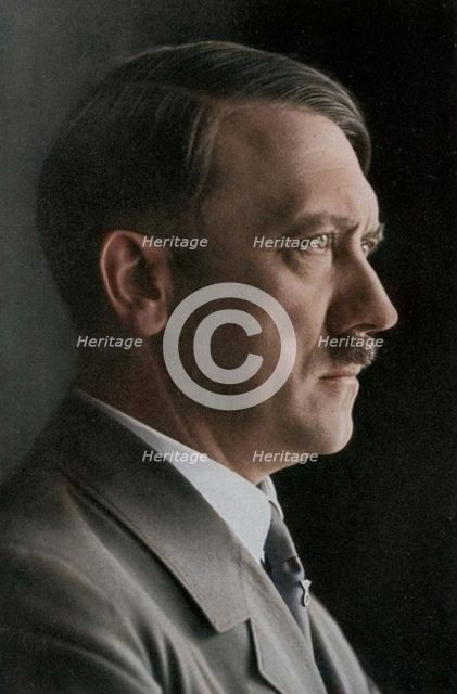 Adolf Hitler at 47, 1936.  Creator: Unknown.