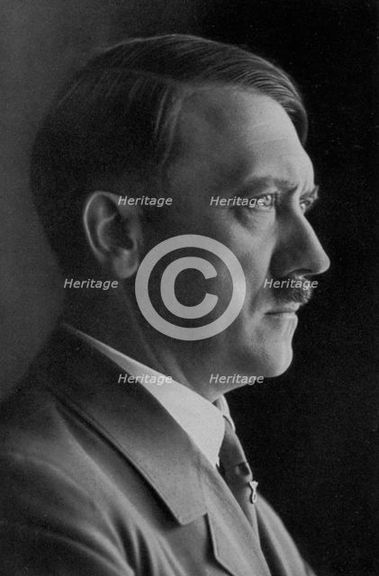 Adolf Hitler at 47, 1936. Artist: Unknown