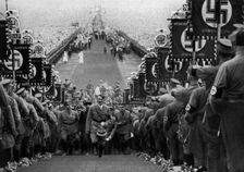 Adolf Hitler at the Bückeberg Harvest Festival, Germany, 1 October 1934