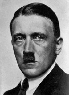 Adolf Hitler, Austrian born dictator of Nazi Germany, 1924
