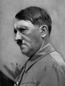 Adolf Hitler, Austrian born dictator of Nazi Germany, 1938
