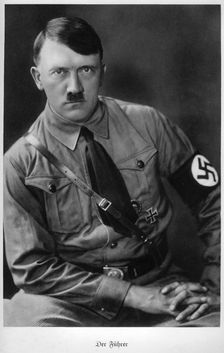 Adolf Hitler, Austrian born dictator of Nazi Germany, c early 1930s(?)