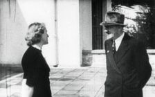 Adolf Hitler and Eva Braun, Berchtesgaden, Bavaria, Germany, c1936-1945