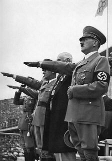 Adolf Hitler, Games of the XI Olympiad, Berlin, 1936