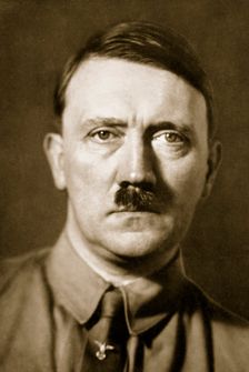 Adolf Hitler, leader of Nazi Germany, 1936. Creator: Unknown