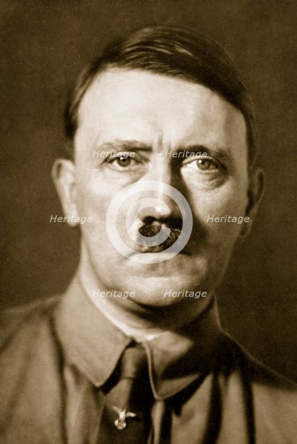 Adolf Hitler, leader of Nazi Germany, 1936.  Creator: Unknown.