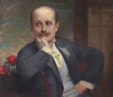 Adolfo Müller-Ury Self-portrait, 1933. Creator: Adolfo Müller-Ury