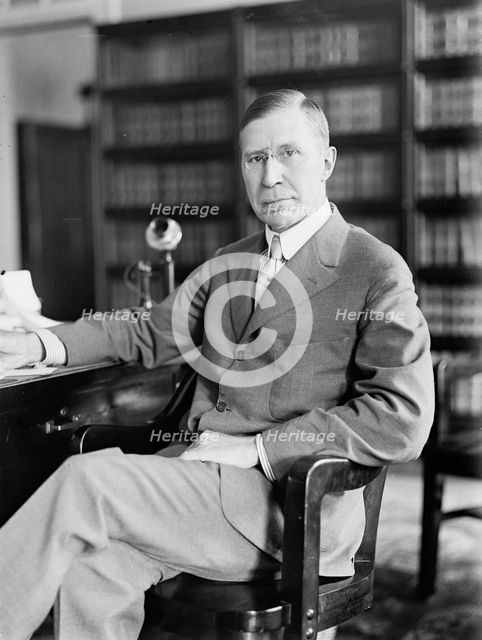 Adolph C. Miller, 1914. Creator: Harris & Ewing.