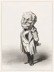 Adolphe Thiers, 1848. Creator: Honore Daumier