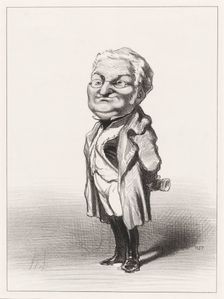 Adolphe Thiers, 1848. Creator: Honore Daumier