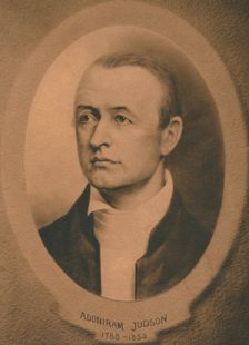 Adoniram Judson, Jr. (1788-1850), American Congregationalist and later Baptist missionary, c1910s