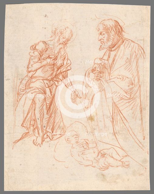 Adoration of Jesus, 1701/1800. Creator: Unknown.