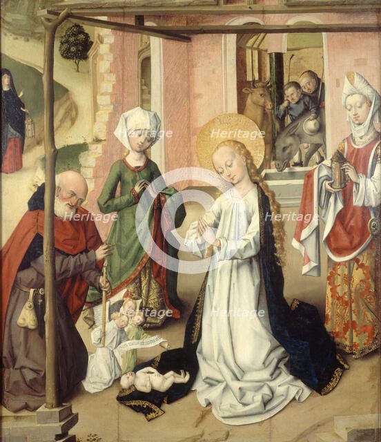 Adoration of the Child, between 1475 and 1510. Creator: Master of the Saint Bartholomew Altarpiece.
