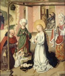 Adoration of the Child, between 1475 and 1510. Creator: Master of the Saint Bartholomew Altarpiece