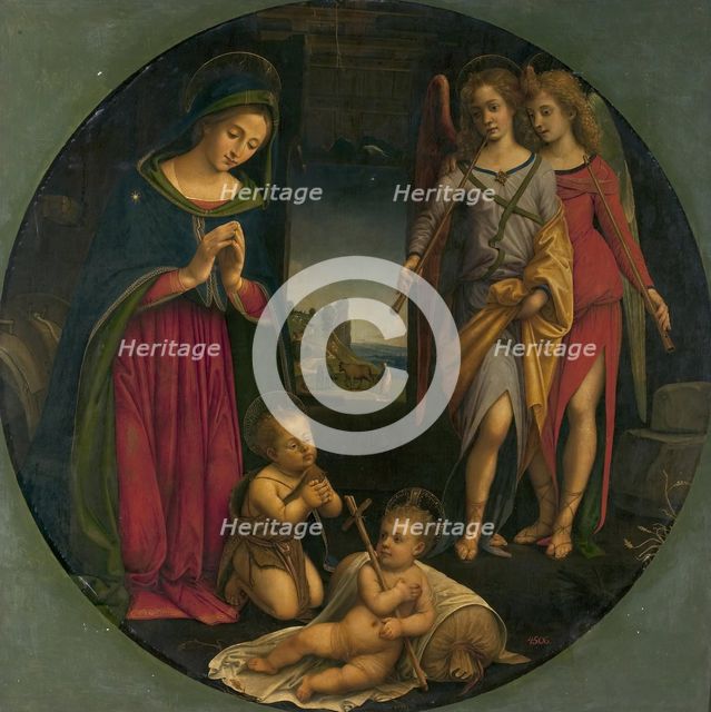 Adoration of the Christ Child, 1501. Creator: Piero di Cosimo.