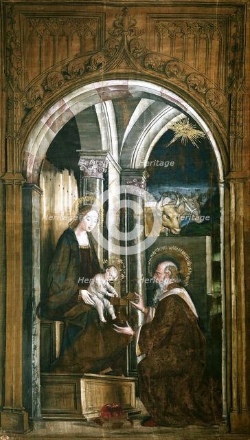 Adoration of the First Magus, between c1493 and c1499. Creator: Pedro Berruguete.