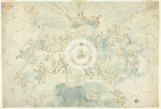 Adoration of the Host, n.d. Creator: Luigi Garzi.