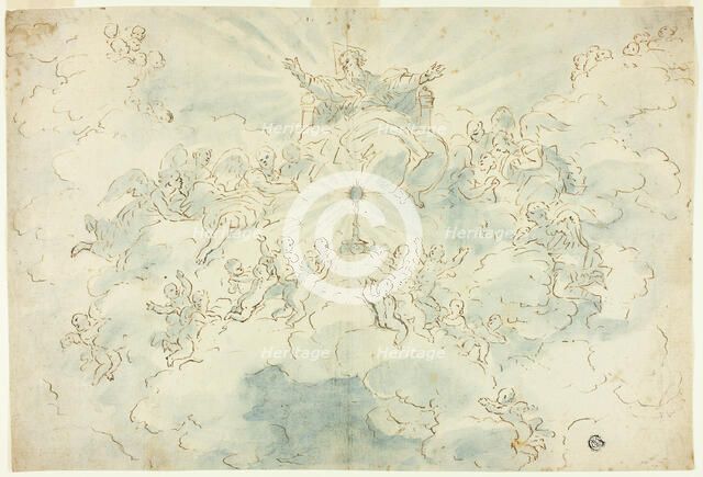 Adoration of the Host, n.d. Creator: Luigi Garzi.