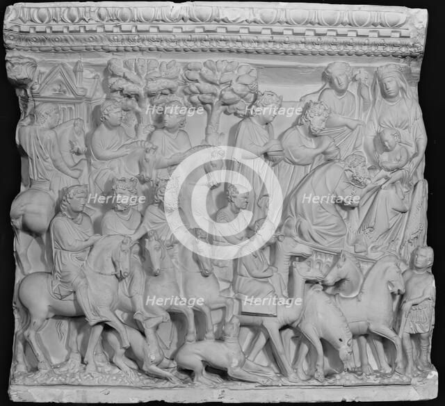 Adoration of the Kings, 1267-1268. Creator: Unknown.