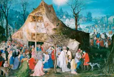 Adoration of the Kings 1598. Artist: Jan Brueghel the Elder