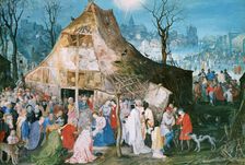 Adoration of the Kings 1598. Artist: Jan Brueghel the Elder