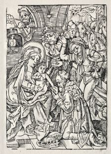 Adoration of the Kings, c. 1500. Creator: Unknown