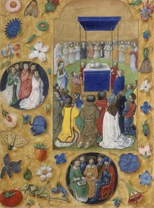 Adoration of the lamb, c1480-c1500. Creator: Unknown