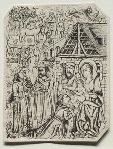 Adoration of the Magi, 1400s(?). Creator: Unknown
