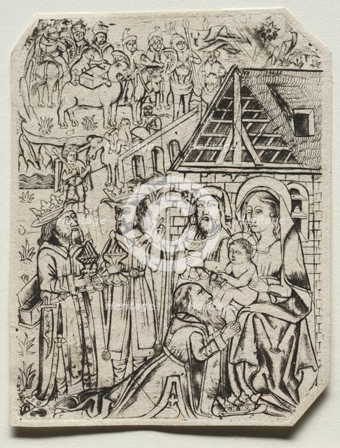 Adoration of the Magi, 1400s(?). Creator: Unknown.
